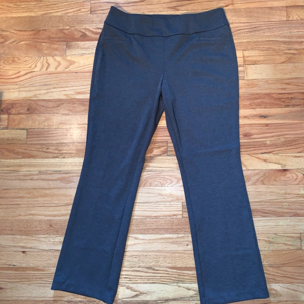New York & Company Grey Pull On Pants